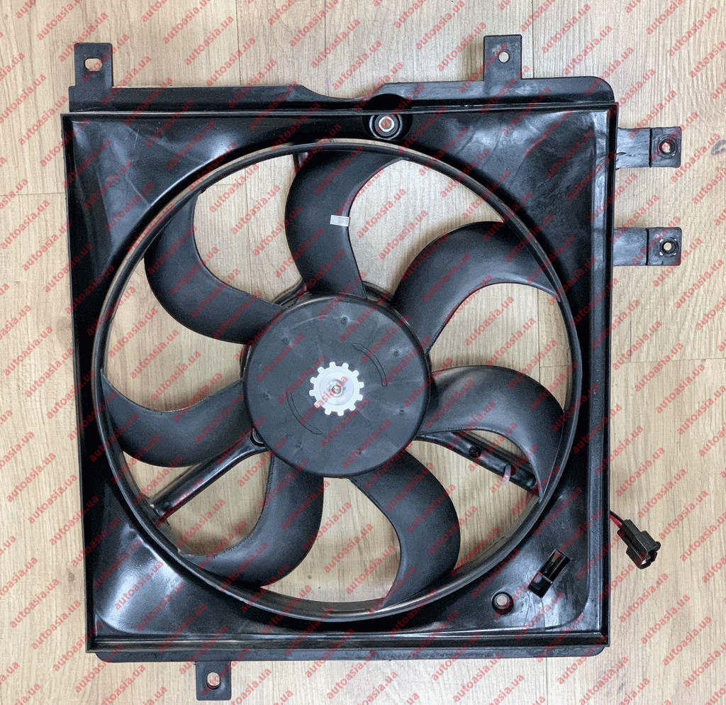 Вентилятор радиатора охлаждения (5 креплений), Оригинал - 1016003507 - Фото №2