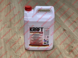 Автохимия - Автохимия: KRAFT - Антифриз (красный), G12 5 L -35*C - Фото №1
