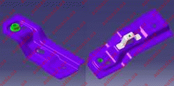 Запчасти Chery Tiggo 4 (T19) - Чери Тиго 4 (T19): Кузов - Крепление радиатора, нижнее правое, Оригинал - Фото №1