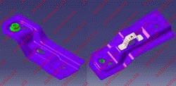 Запчасти Chery Tiggo 4 (T19) - Чери Тиго 4 (T19): Кузов - Крепление радиатора, нижнее правое, Оригинал - Фото №1