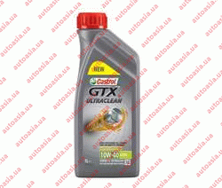 Запчасти Geely CK2 - Джили СК2: Автохимия - Масло моторное CASTROL GTX 10W40, 1 литр - Фото №1