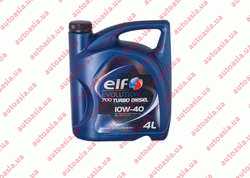 Автохимия - Автохимия: ELF - Масло моторное ELF Evolution 700 TD 10w40 , 4 литров - Фото №1