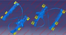 Запчасти Chery Tiggo 7 - Чери Тиго 7: Электрика - Стеклоподъемник передний левый,Оригинал, with anti-clamping funtion - Фото №1