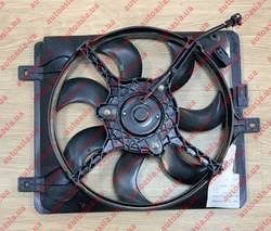 Запчасти Geely CK - Джили СК - Вентилятор радиатора кондиционера (3 крепления), Оригинал - Фото №1
