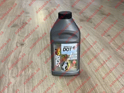 Автохимия - Автохимия - Жидкость тормозная SOBOL DOT - 4, 0.5 литра - Фото №1