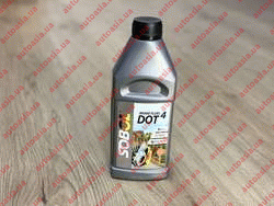 Автохимия - Автохимия: SOBOL - Жидкость тормозная SOBOL DOT - 4, 1литр - Фото №1
